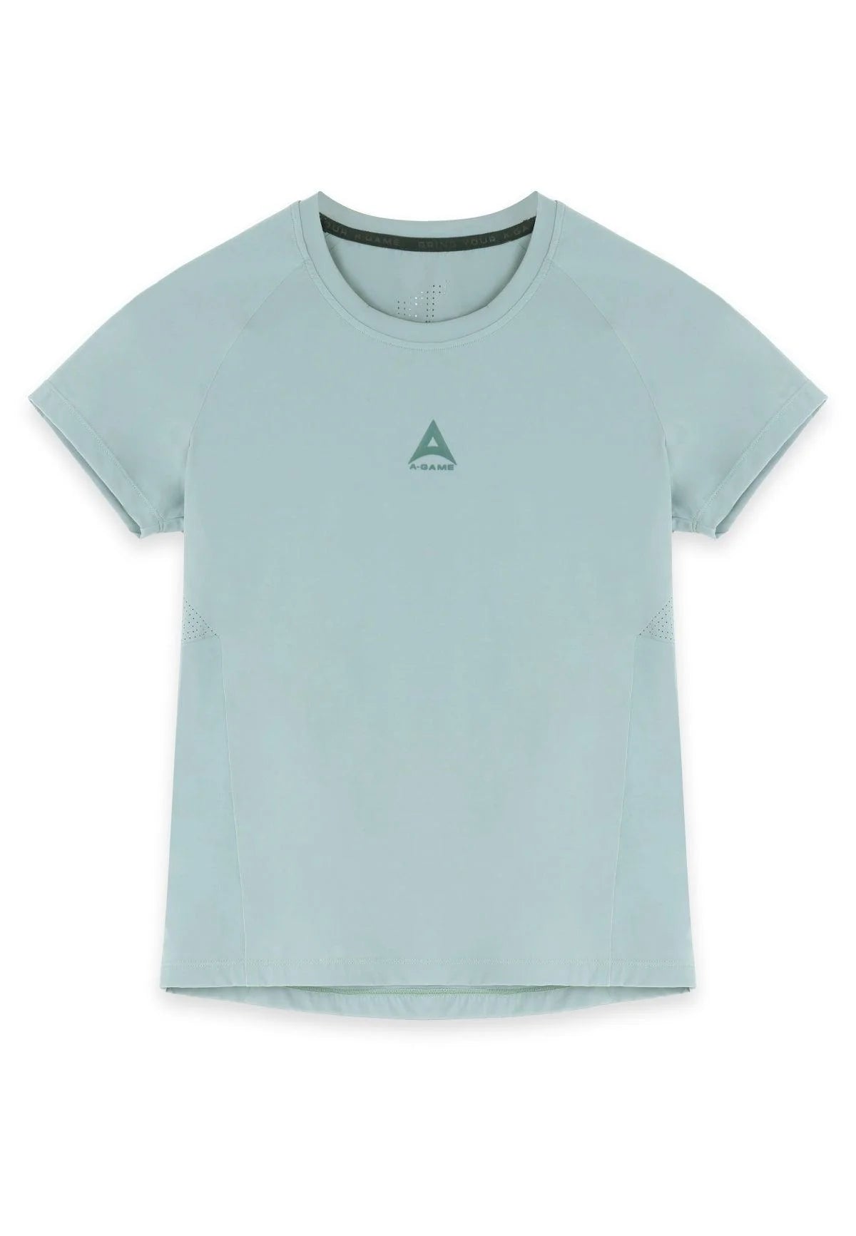 WOMENS A-GAME SHORT SLEEVE TRAINING T-SHIRT - SAGE GREEN